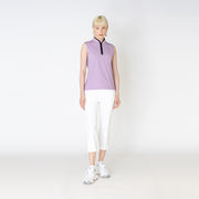 [Women's] Zip No Sleeve Purple