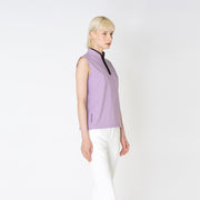 [Women's] Zip No Sleeve Purple