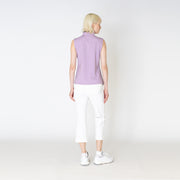 [Women's] Zip No Sleeve Purple