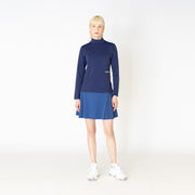 [Women's] Dotty skirt navy