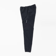 high-tech fleece jogger black