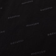 monzee 로고 스니드 블랙