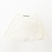 [Women's] Dotty skirt white