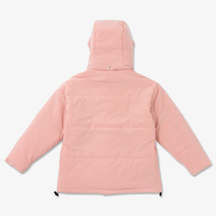 Hooded Paddy Coat Pink